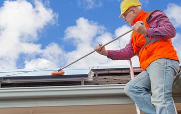 Meifod soft wash roof cleaning